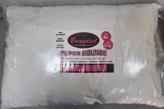 Branded Super Bounce Pillows 2 for €17.00